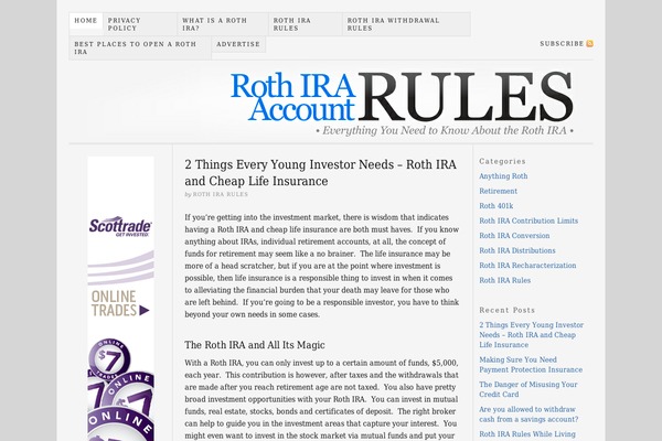 Thesis 1.8 theme site design template sample