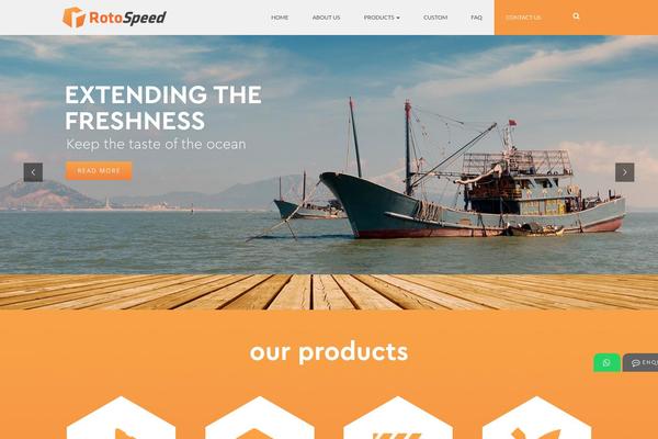 Ninja theme site design template sample