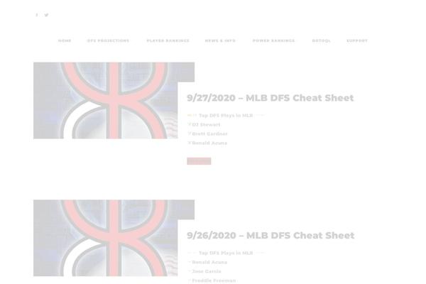 Roseta theme site design template sample