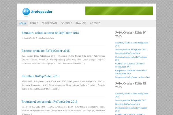 Fresh & Clean theme site design template sample