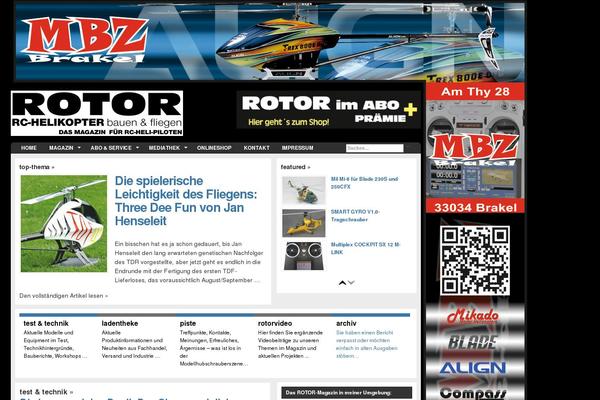 Tempera theme site design template sample