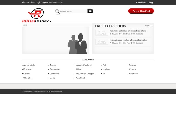 MaxBlog theme site design template sample