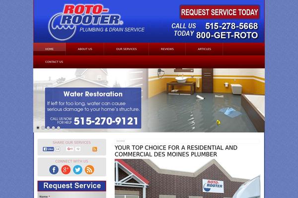 rotorooterdesmoines.com site used Footbridge