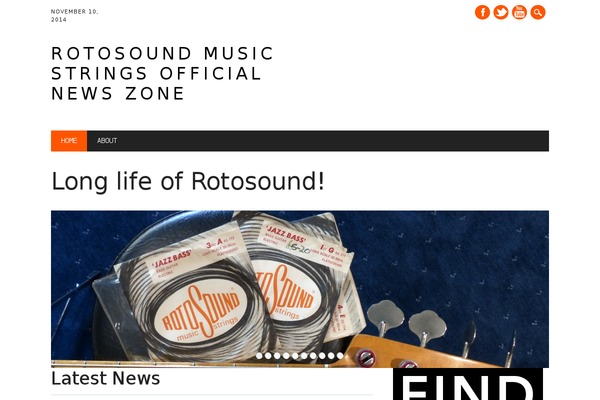 The Newswire theme site design template sample