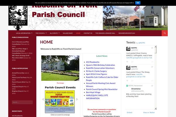Site using Smooth Slider plugin