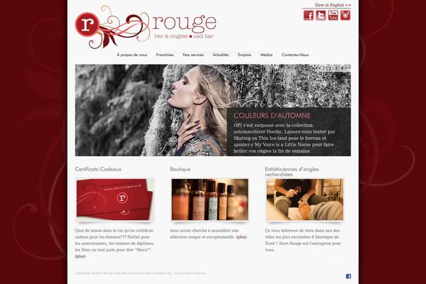 Deluxe theme site design template sample