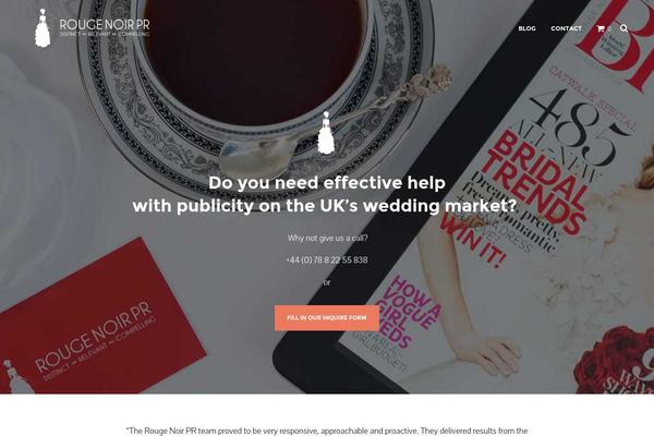 rougenoirpr.com site used Shopkeeper • Multipurpose WooCommerce / WordPress eCommerce Website Builder for any Business