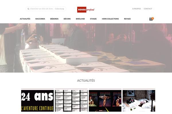 Bookstore theme site design template sample