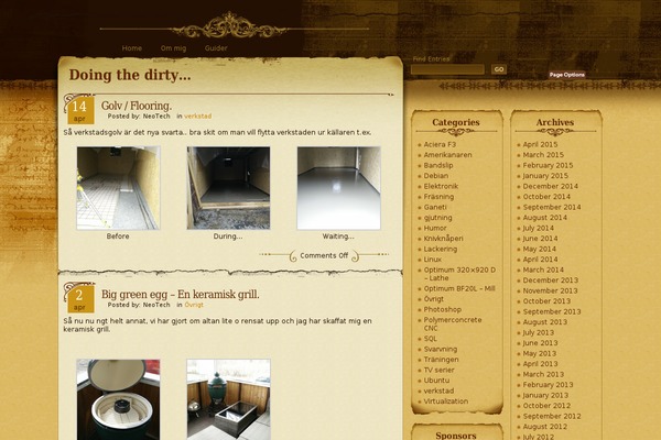 Aspire theme site design template sample
