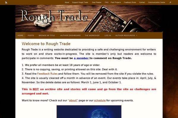 Tempera theme site design template sample