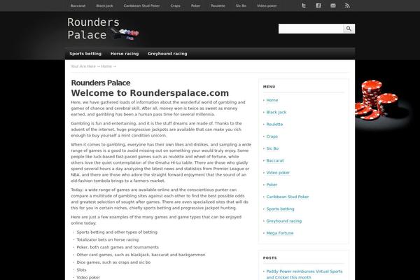 BlackLight theme site design template sample