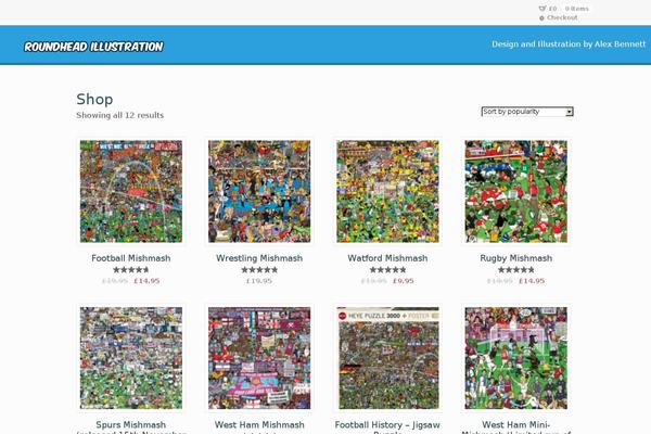 Mystile theme site design template sample