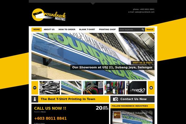 Site using Expert Village Media Portfolio plugin