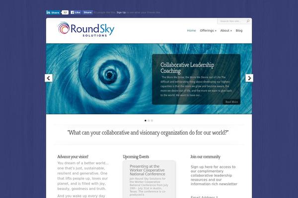 Chameleon theme site design template sample