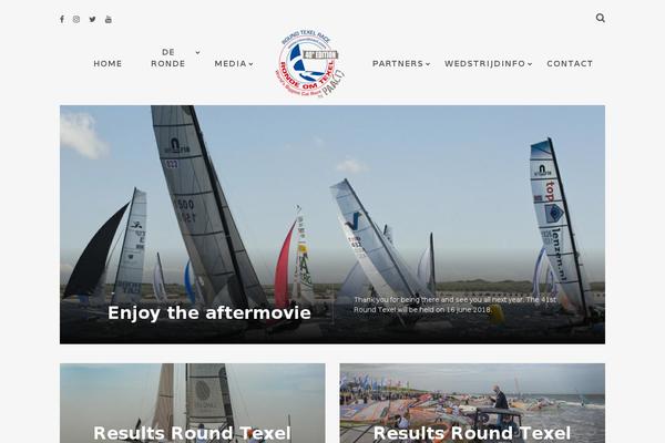 Salient Child theme site design template sample