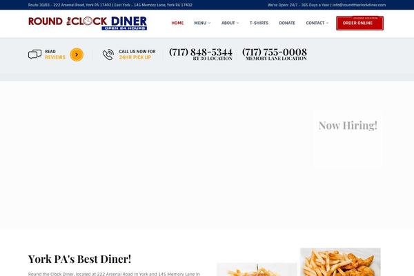 roundtheclockdiner.com site used Luxury-progression