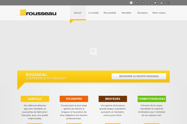 Ventus theme site design template sample