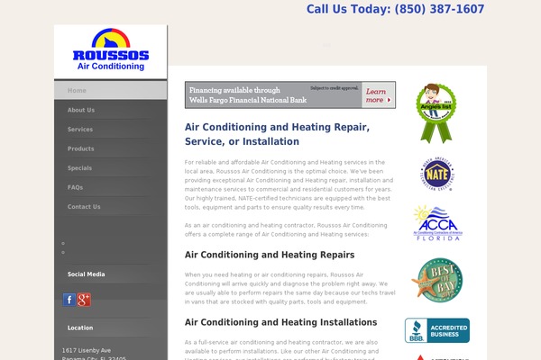 roussosac.com site used Saico