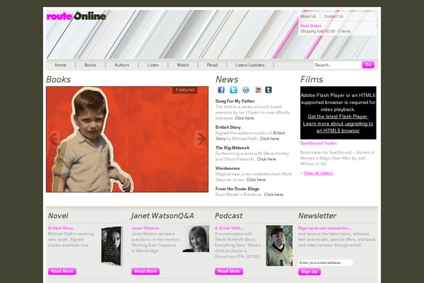 Site using Flash Video Player plugin