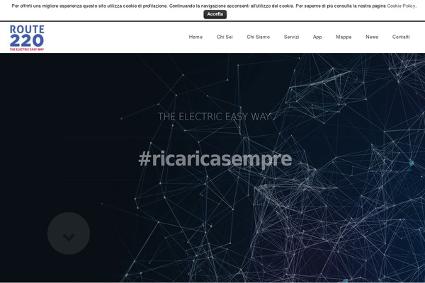 Route theme site design template sample