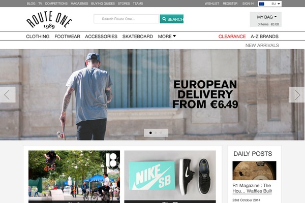 routeone.eu site used R1