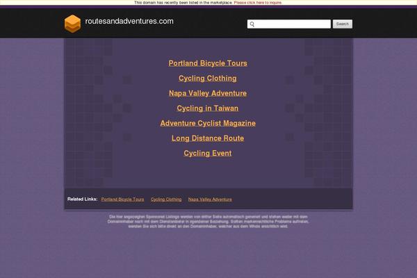 Traveler theme site design template sample