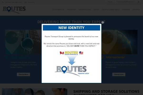 Envision theme site design template sample