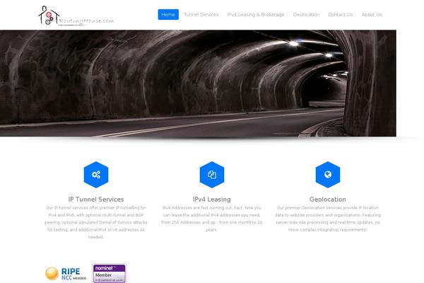 Orbit7 theme site design template sample