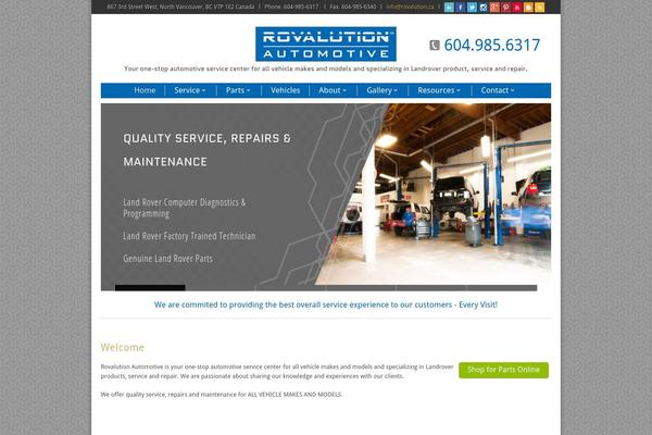 Maya theme site design template sample