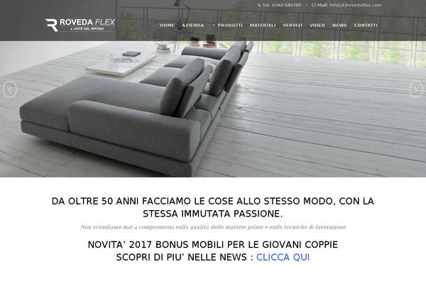 Bridge Child theme site design template sample