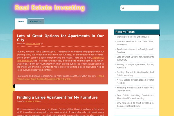 Citizen Journal theme site design template sample