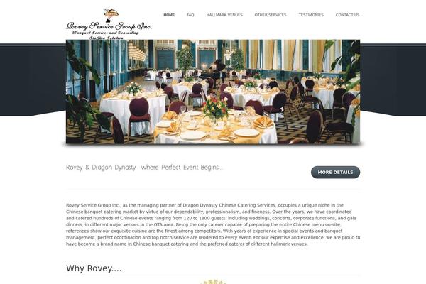 Hermes theme site design template sample