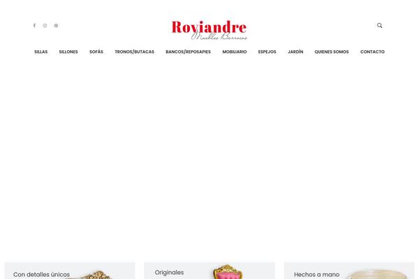 roviandre.es site used Ginza