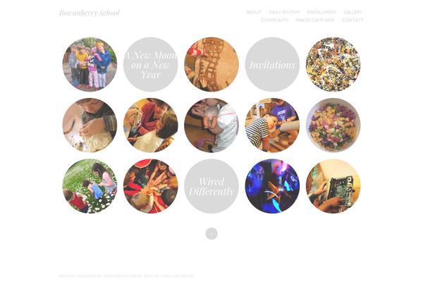 Spun theme site design template sample