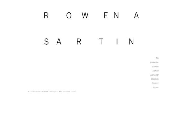 rowenasartin.com site used Randyjensen-handcrafted-wp-theme-135629c