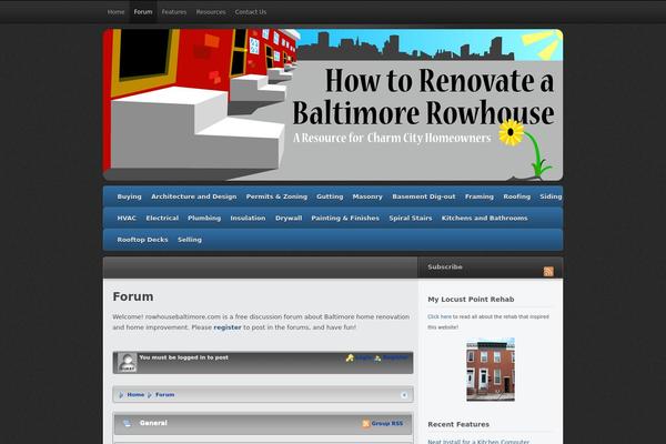 Traction theme site design template sample
