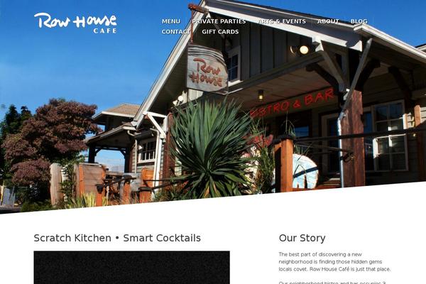 rowhousecafe.com site used Cherry Framework