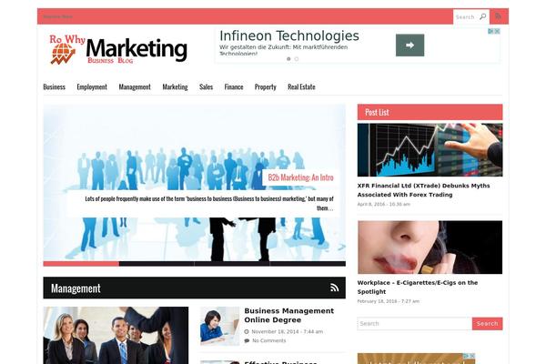 Algarida theme site design template sample