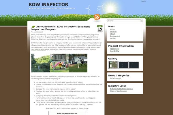 Grassland theme site design template sample