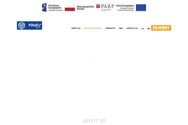 rowis.pl site used Envas