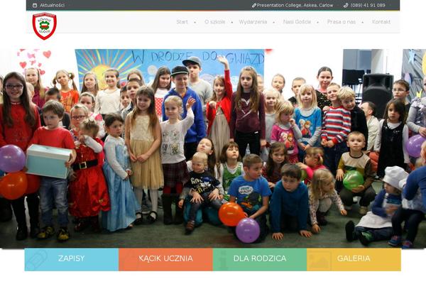 BeTheme Child theme site design template sample