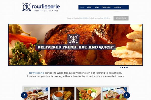 Feast theme site design template sample