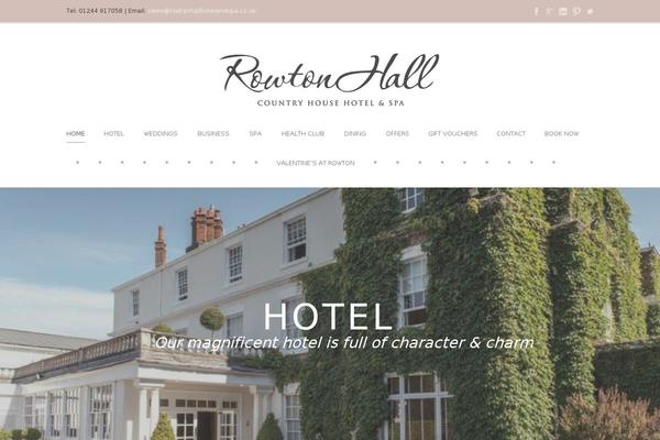 Site using Gdlr-hotel plugin