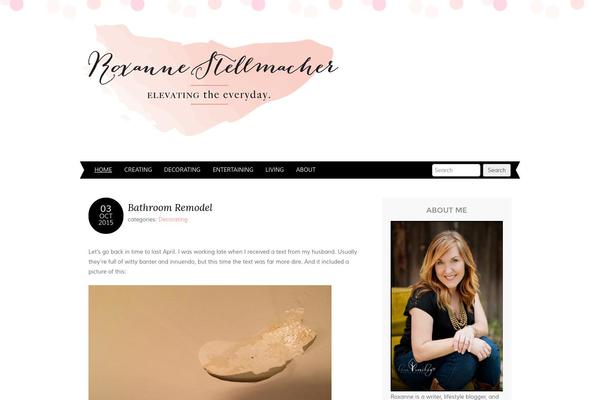 Adelle theme site design template sample