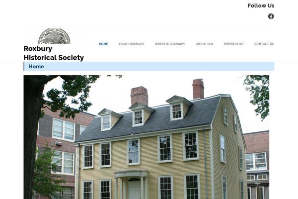 roxburyhistoricalsociety.org site used Aglee-lite
