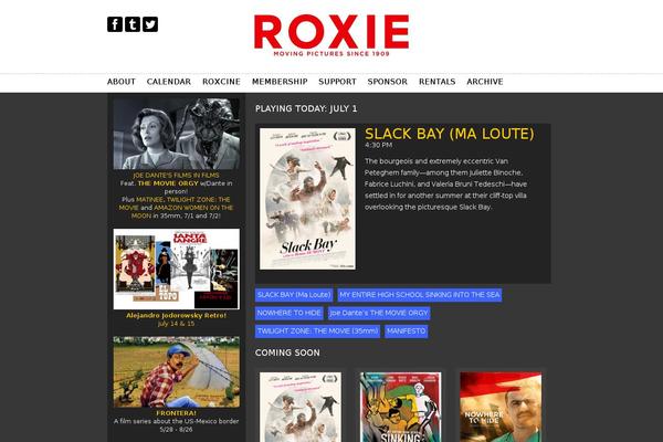 Site using Theater for WordPress plugin