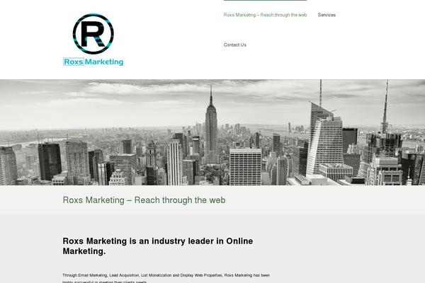 RestImpo theme site design template sample