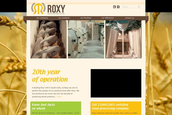 Chameleon theme site design template sample