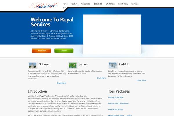 KON/CEPT theme site design template sample