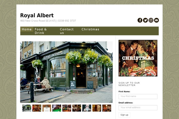 Trestle-master theme site design template sample